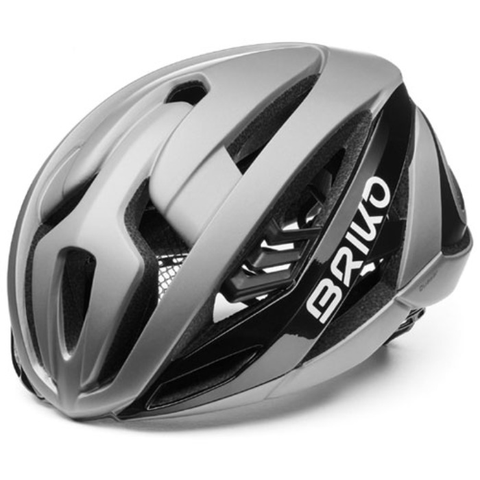 브리코 QUASAR [SILVER BLACK] 자전거 헬멧