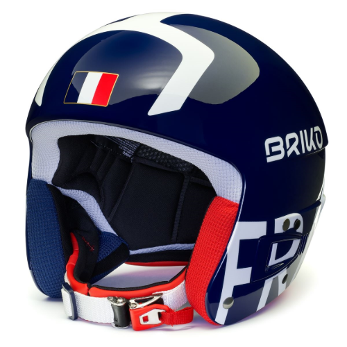 2122 VULCANO FIS 6.8 - FRANCE SHINY BLUE WHITE (브리코 헬멧)